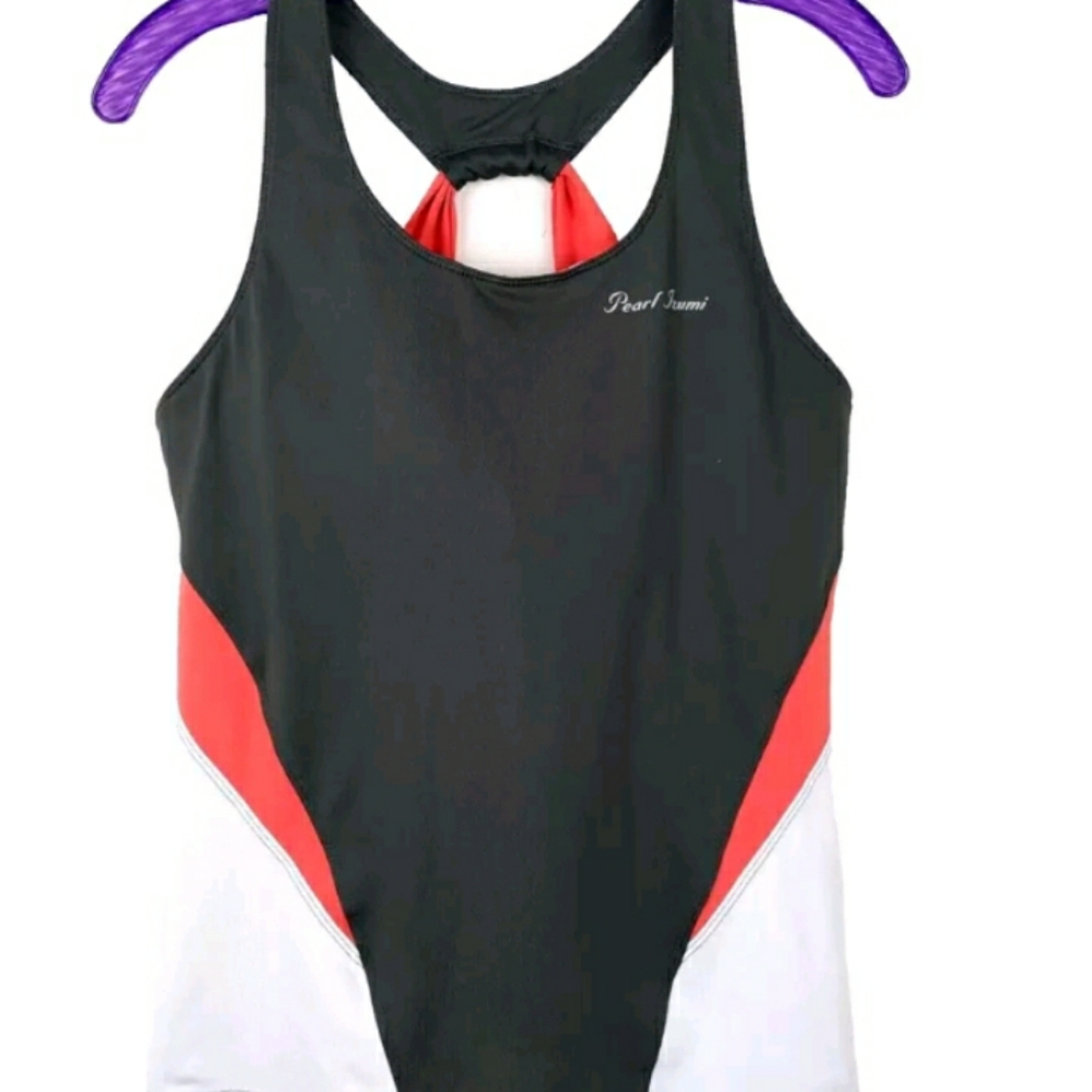 Pearl Izumi Elite Activewear Tank Women's Size Large Crossover Back Shelf Bra